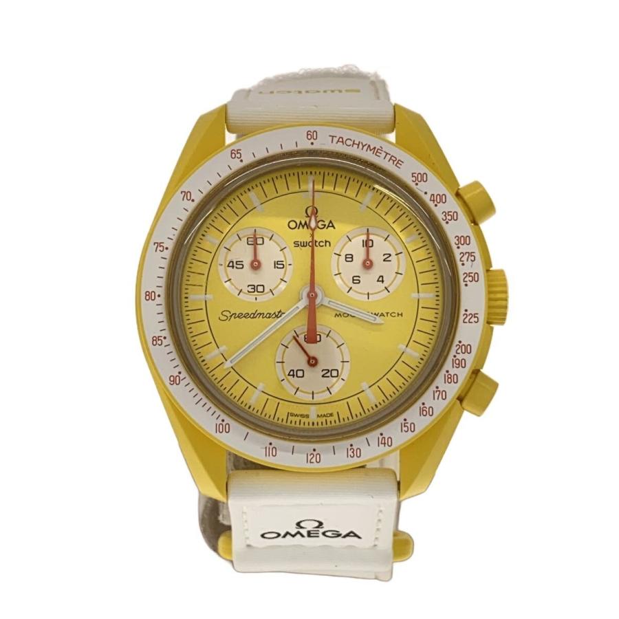 OMEGA◇OMEGA×SWATCH_ムーンスウォッチ_ミッショントゥザサン_QZ_CE 
