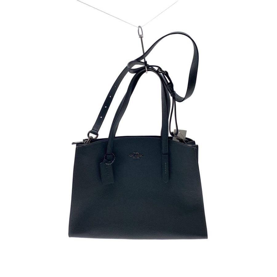COACH◇ショルダーバッグ/レザー/IDG/無地/25137 : セカンドストリート