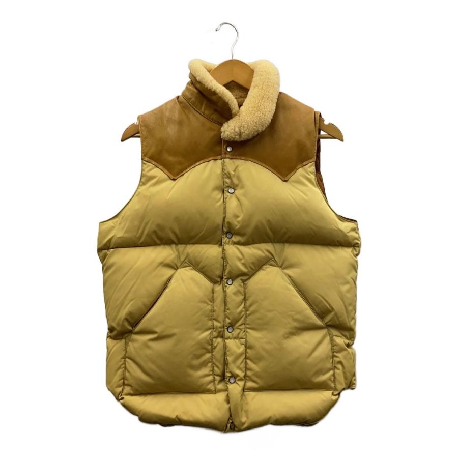 未使用品 RockyMountainFeatherBed ダウンベスト 38 Rocky Mountain Featherbed◇ダウンベスト/38/ナイロン/CML/無地