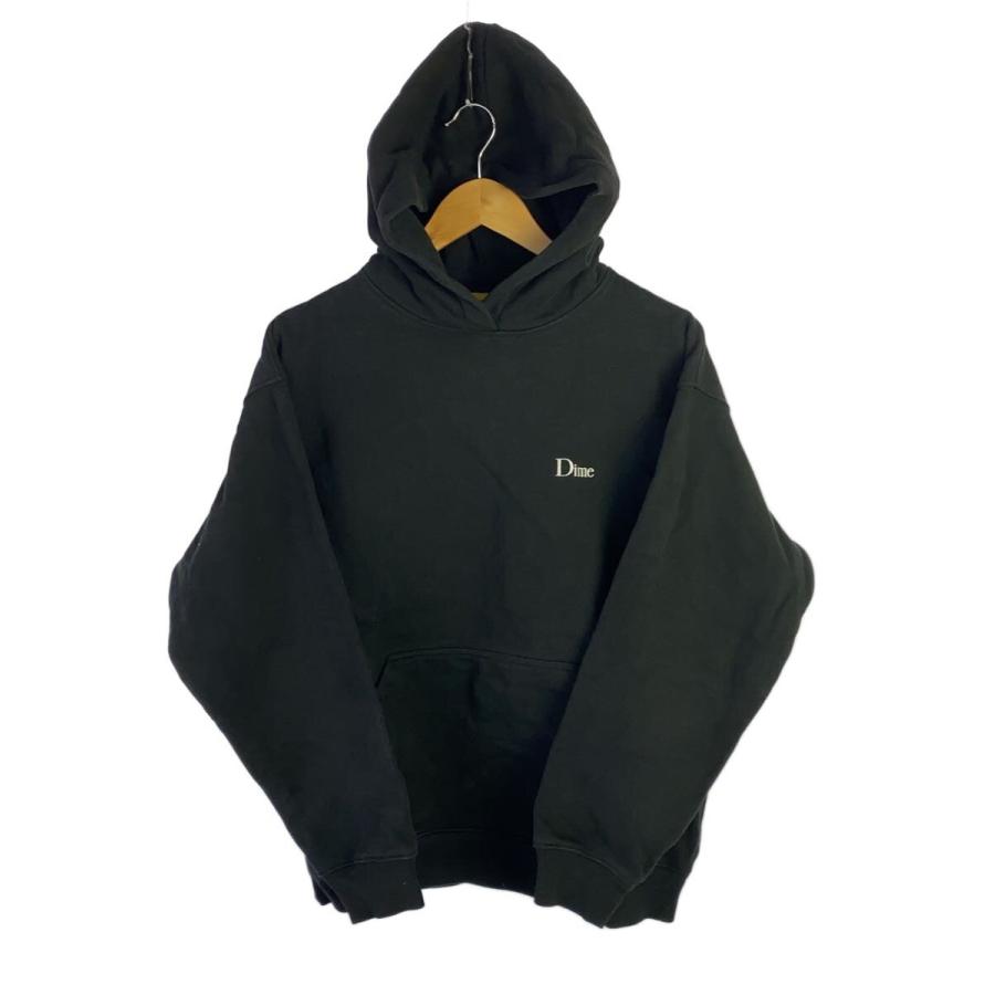 Dime◇パーカー/M/コットン/BLK/無地 : セカンドストリートYahoo!店