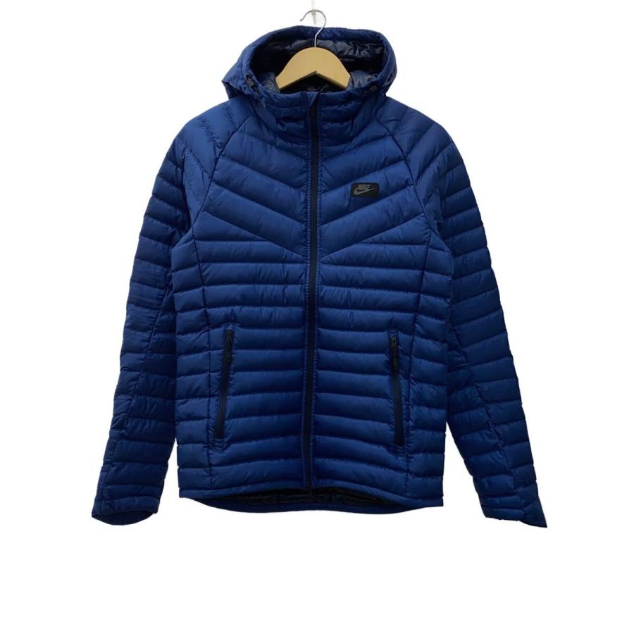 Nike ナイキ　ストライプ フルジップ ダウンジャケット　高島屋 NIKE◇ダウンジャケット/S/ポリエステル/NVY/943373-423 : セカンド