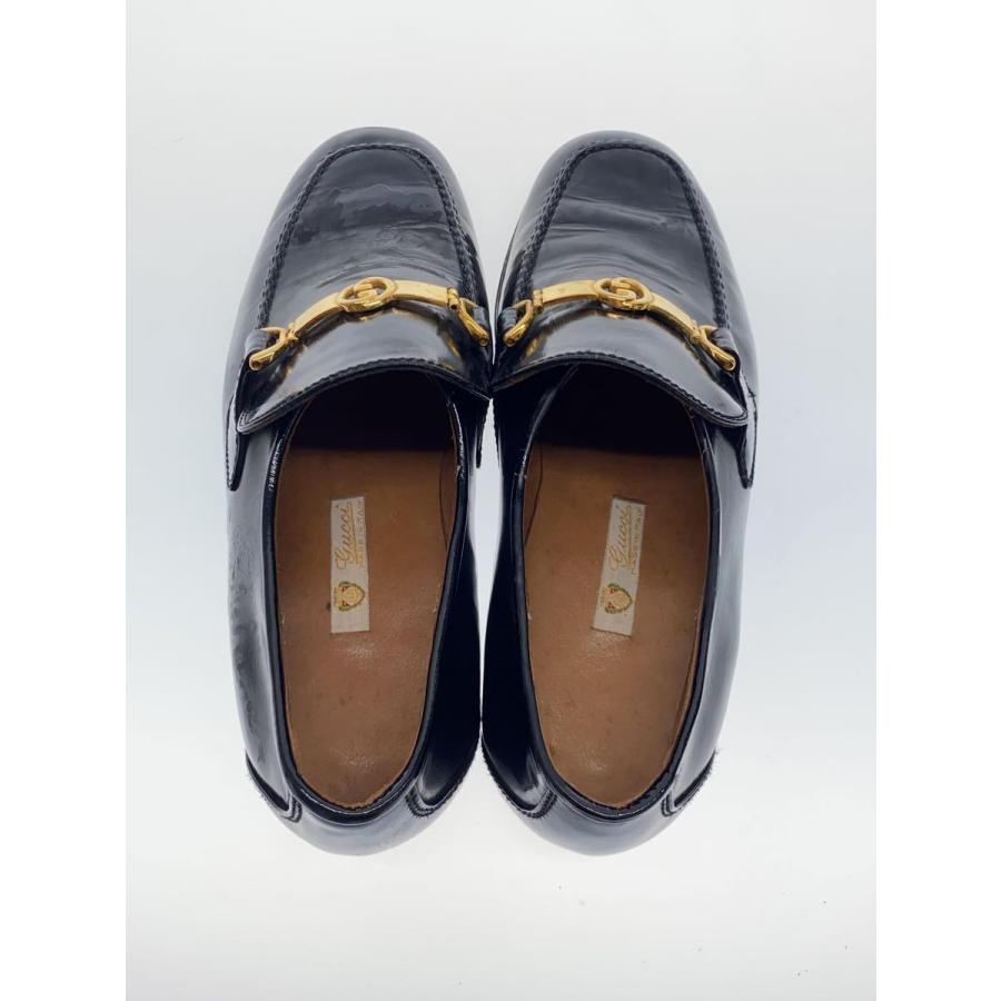 GUCCI◇ローファー/38/BLK/レザー : 2344280285060 : セカンド 