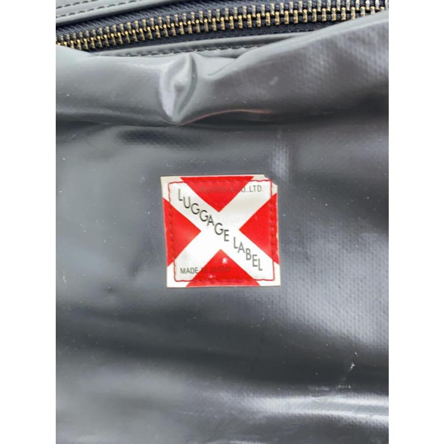 LUGGAGE LABEL◆リュック/PVC/BLK｜ssol-shopping｜05