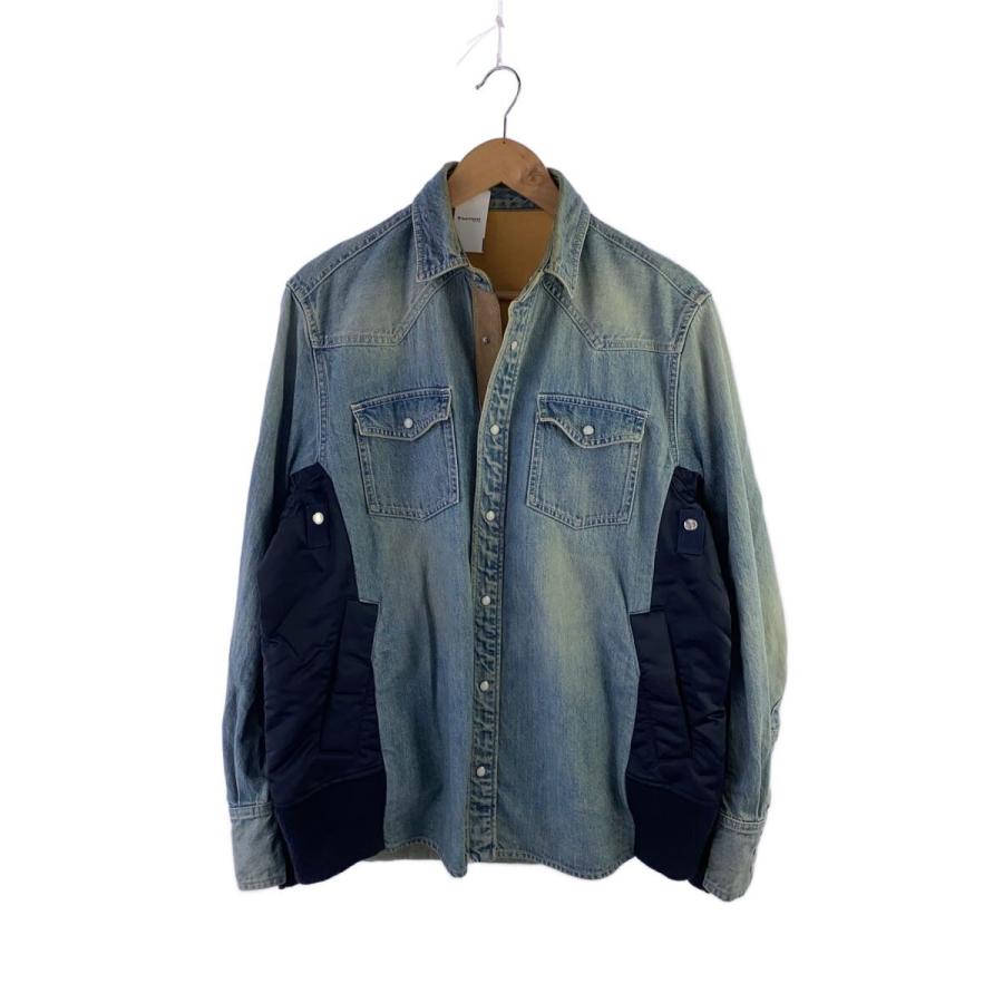 sacai◇ジャケット/2/デニム/BLK/21-02510M : セカンドストリートYahoo