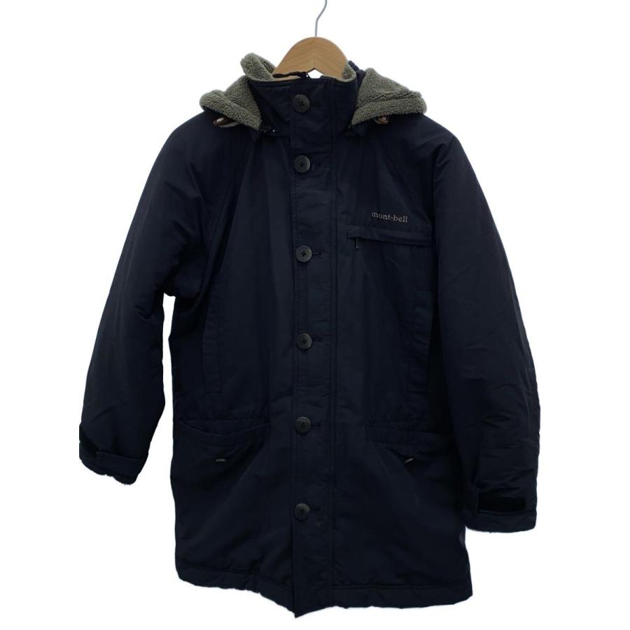 美品　mont-bell ハスキーコート　ダウンジャケット　S mont-bell◇ハスキーコート/S/ポリエステル/NVY/無地 : セカンド