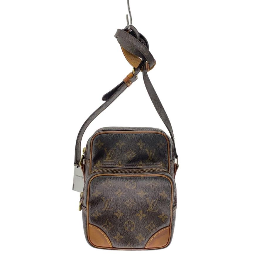 LOUIS VUITTON◇アマゾン_モノグラム・キャンバス/PVC/BRW : セカンド