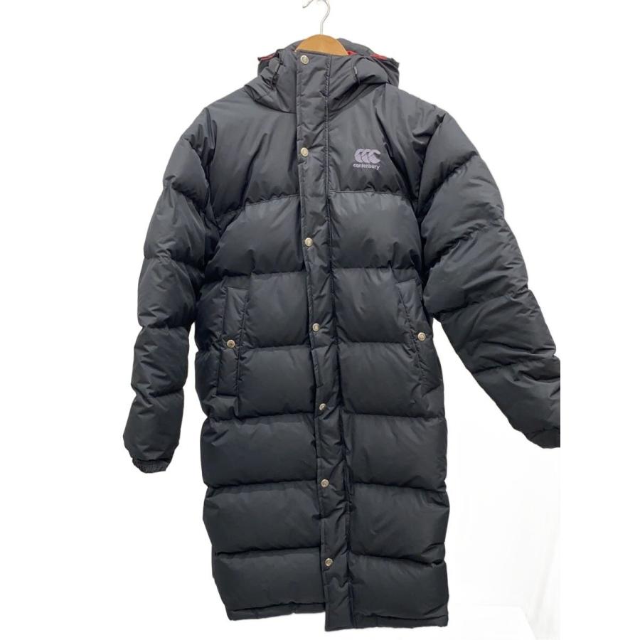 canterbury◇ダウンジャケット/M/ポリエステル/BLK/RA79597 : セカンド