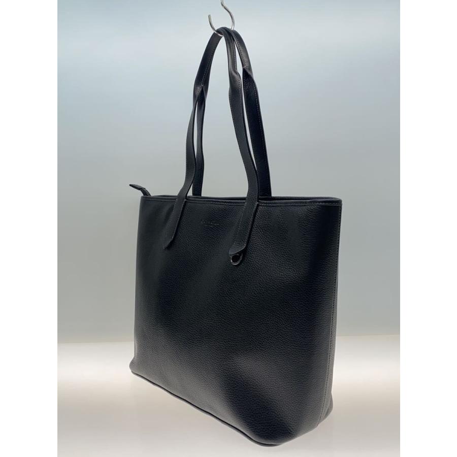 COACH◇サリバントート/トートバッグ/レザー/BLK/無地/M2323-C9876