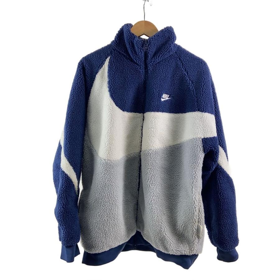 NIKE◇SWSH FULL ZIP JKT/リバーシフリースジャケット/XXL