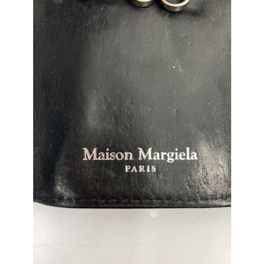 Maison Margiela◆4ステッチ/6連/キーケース/レザー/BLK/無地/メンズ/S55UA0026//_2