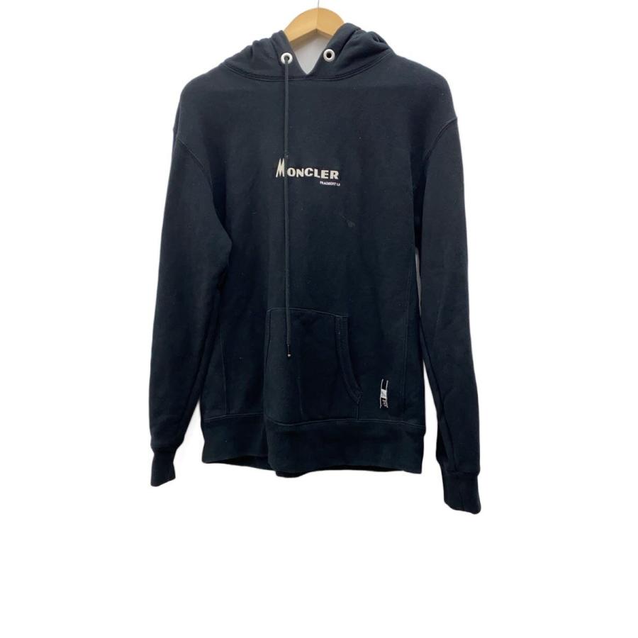 MONCLER◇パーカー/7/コットン/BLK/D209U8202950// : セカンド