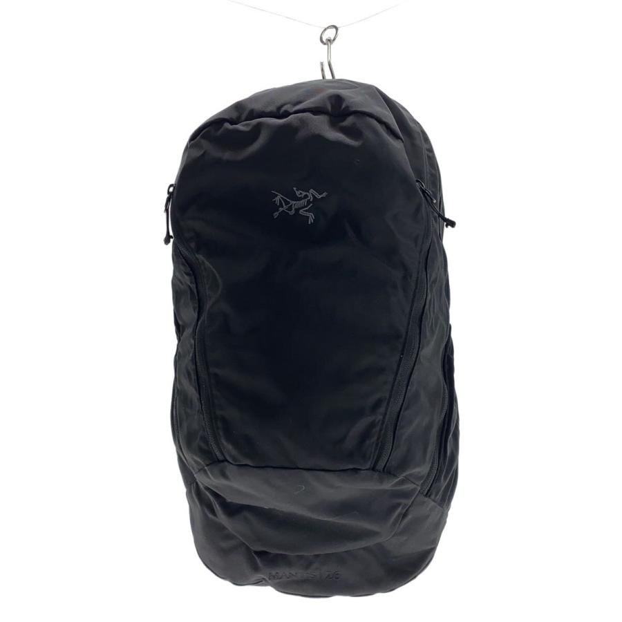 ARC'TERYX◇リュック/ポリエステル/BLK/無地/25815-124710-04/20