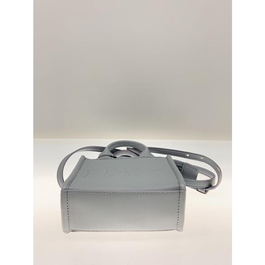 DKNY(DONNA KARAN NEW YORK)◇ショルダーバッグ/レザー/BLU/無地