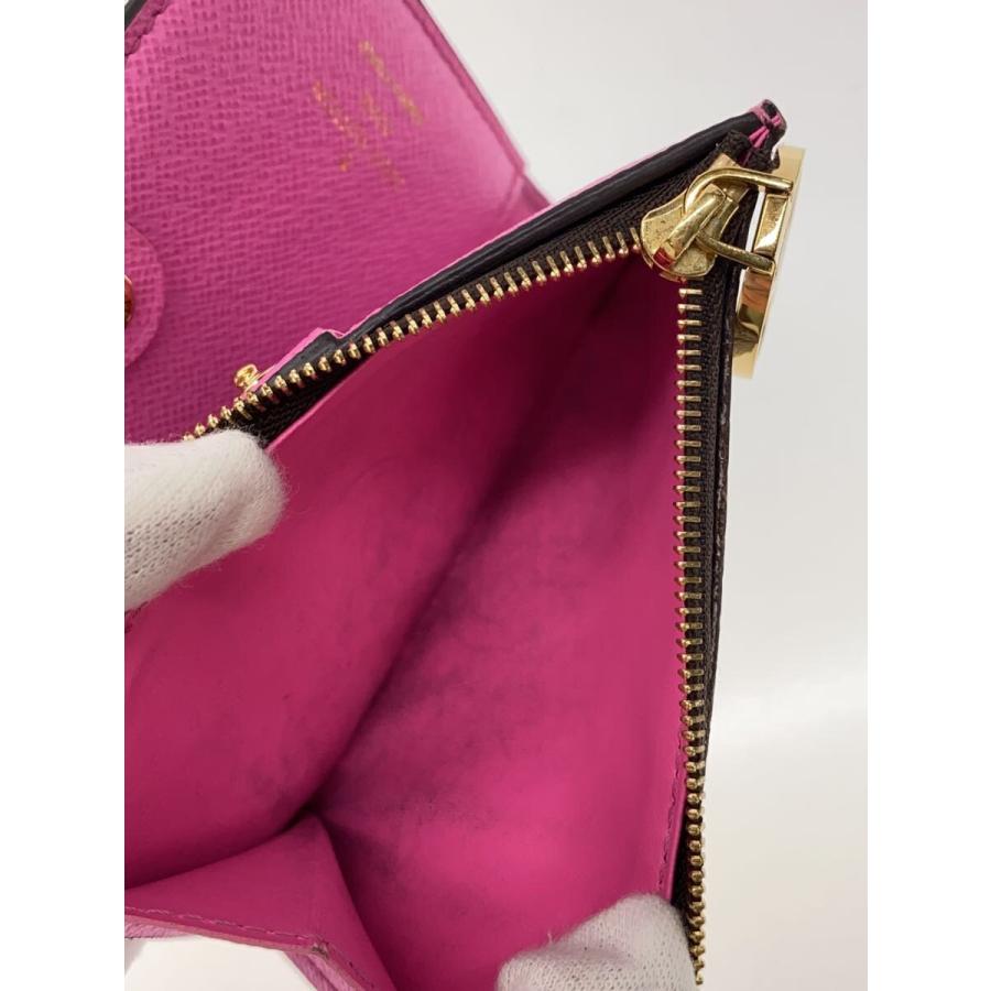 LOUIS VUITTON◇ポルト・フォイユ・リサ_モノグラム・キャンバス_