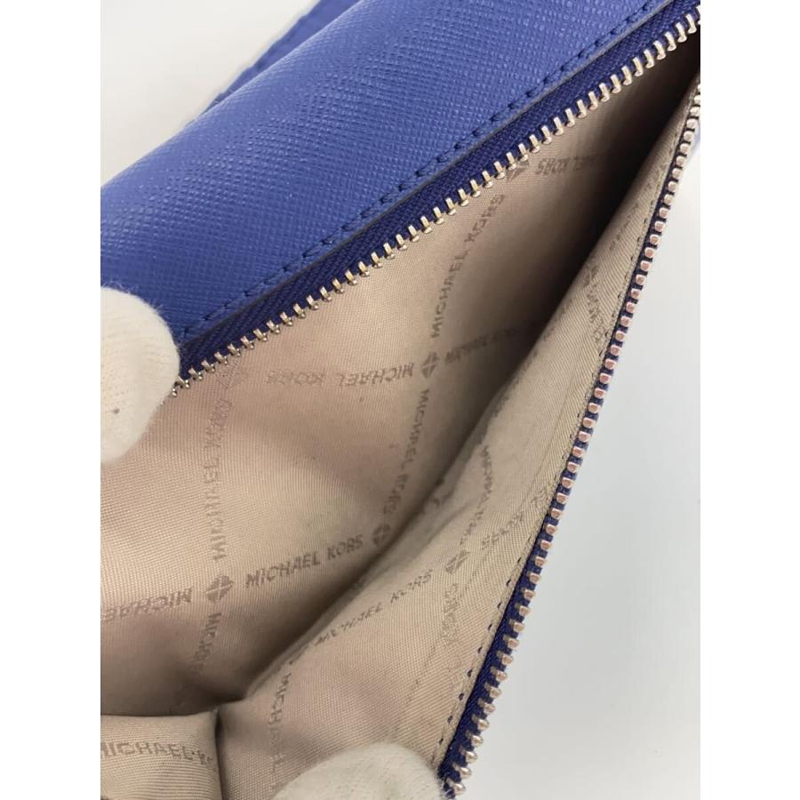 MICHAEL KORS◇長財布/レザー/NVY/無地/メンズ/35S8GTVF7L 