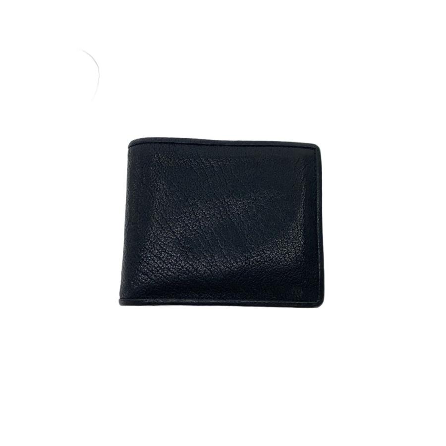 土屋鞄 / 2つ折り財布/レザー/BLK/メンズ 土屋鞄◇2つ折り財布/レザー/BLK/無地/メンズ : セカンドストリート