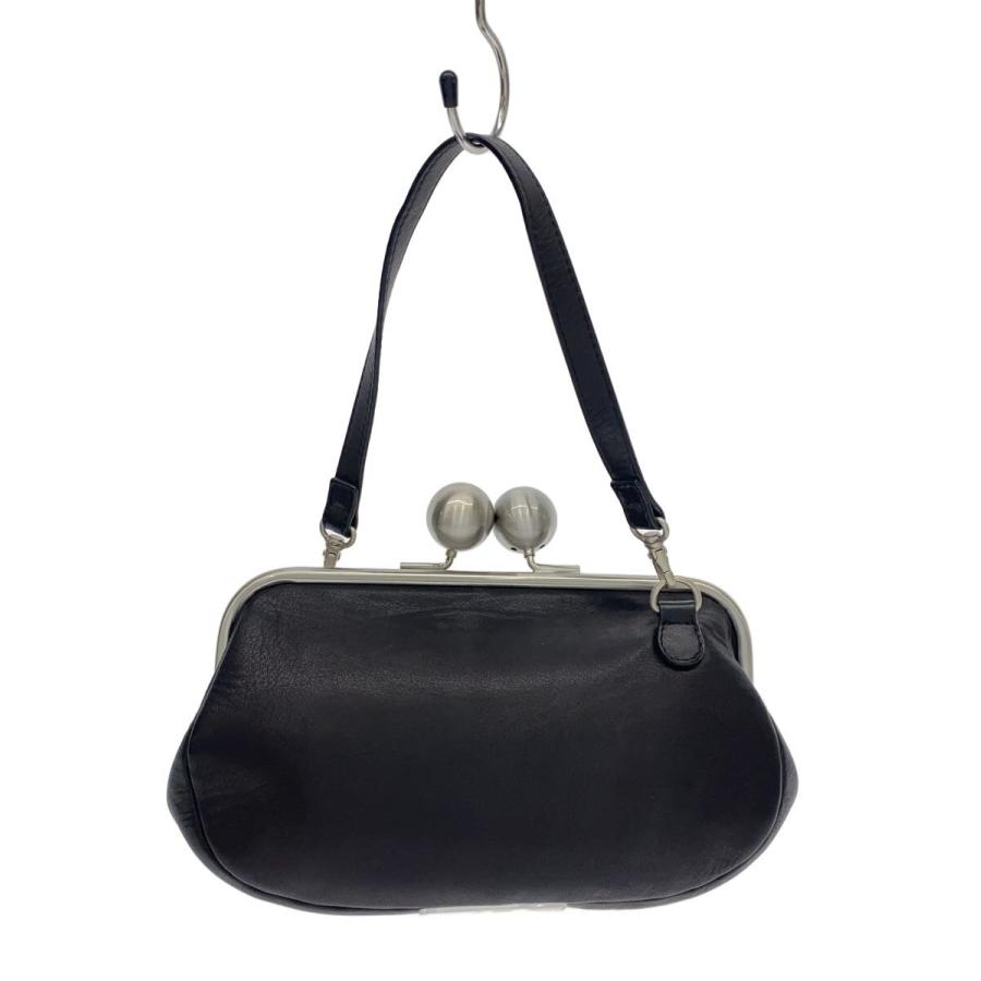 kawa-kawa◇ショルダーバッグ/レザー/BLK/無地 : セカンドストリート