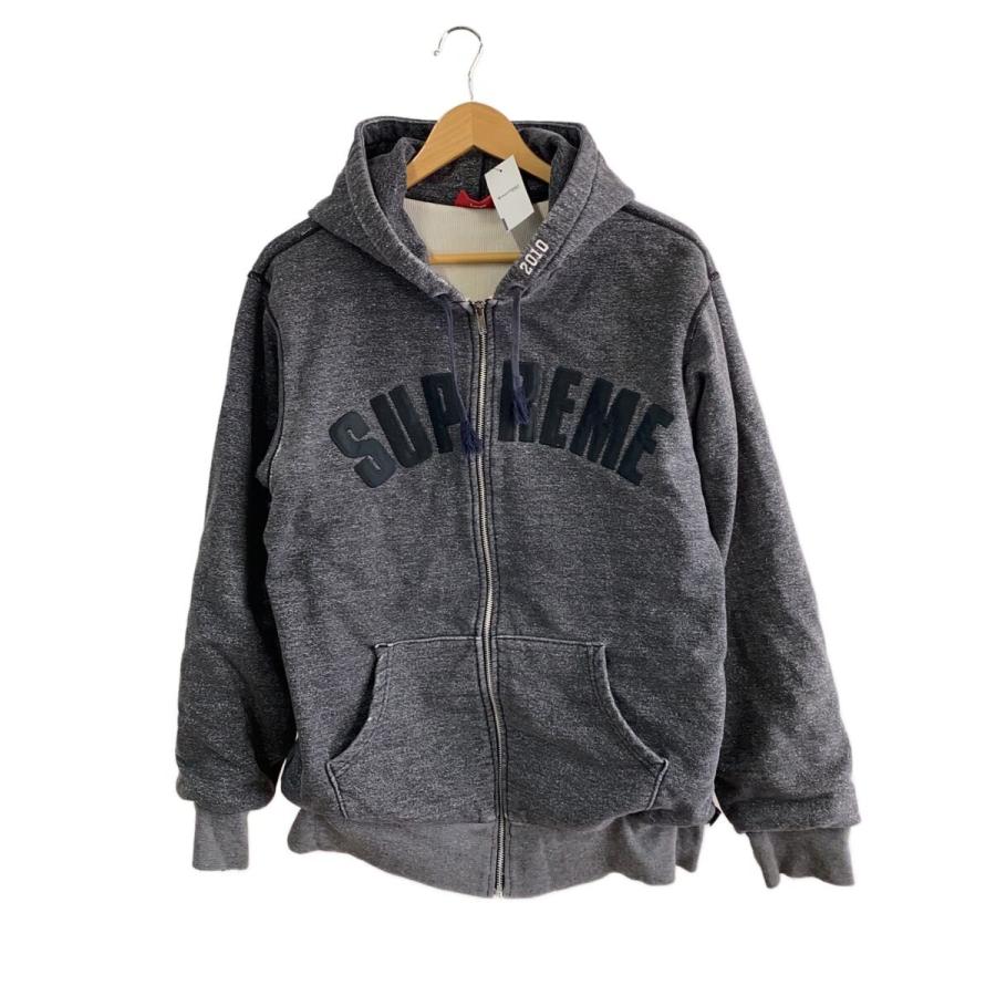 Supream ジップパーカー Supreme◇ジップパーカー/L/コットン/GRY : セカンドストリートYahoo