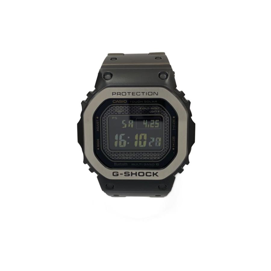 CASIO◇ソーラー腕時計_G-SHOCK/デジタル/ステンレス/BLK/BLK/GMW