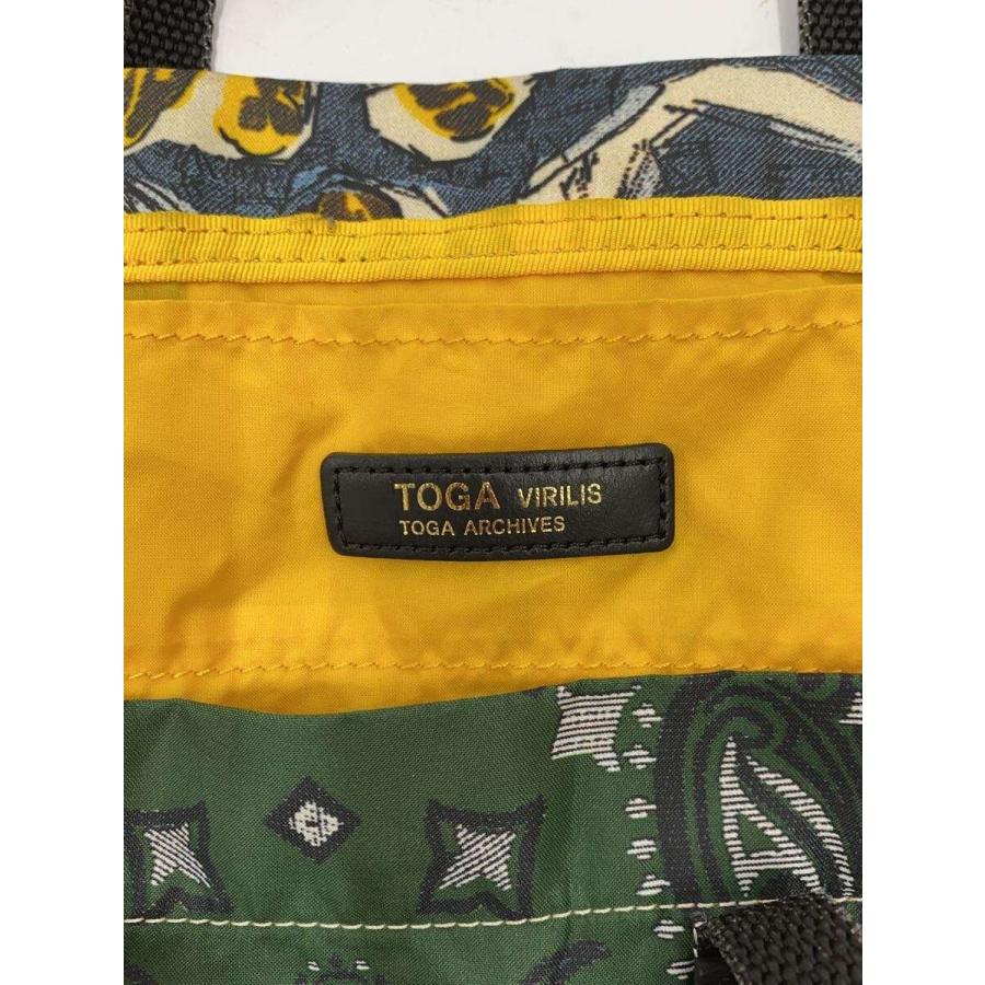 TOGA VIRILIS ARCHIVES◇TOGA Print tote bag/内側汚れ有/トートバッグ