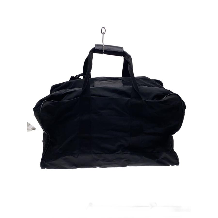 PRADA◇三角ロゴプレ-ト/ボストンバッグ/ナイロン/BLK/ショルダー欠品