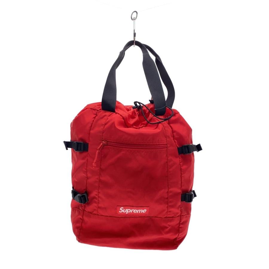 Supreme◇19SS/Tote Backpack/リュック/ナイロン/RED// : セカンド 