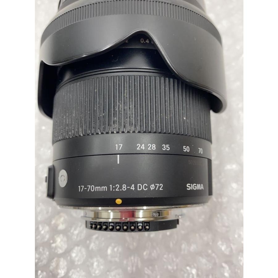 SIGMA◇レンズ 17-70mm F2.8-4 DC MACRO OS HSM [ニコン用 