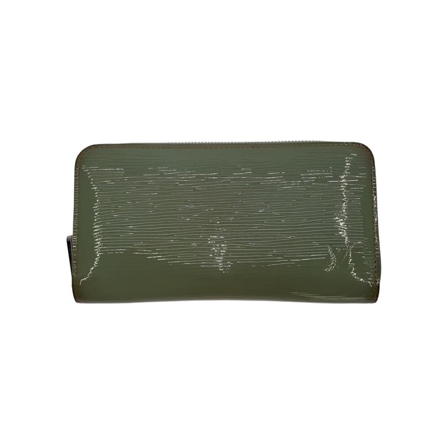 極美品　ルイヴィトン　Louis Vuitton 折り財布 エピ　レザー　緑 LOUIS VUITTON◇ジッピー・ウォレット_エピ・エレクトリック/レザー