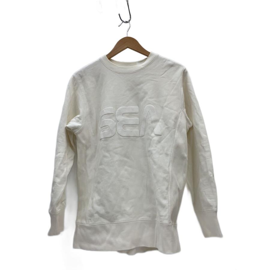 WIND AND SEA◇スウェット/L/コットン/WHT/WDS-20A-TPS-07 : セカンド