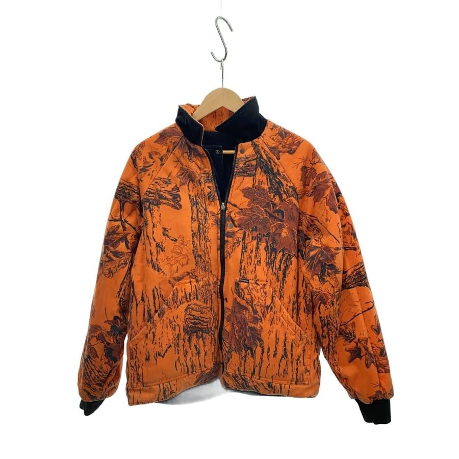 Supreme◇Real Tree Reversible Quilted Work Jacket/M/コットン/ORN