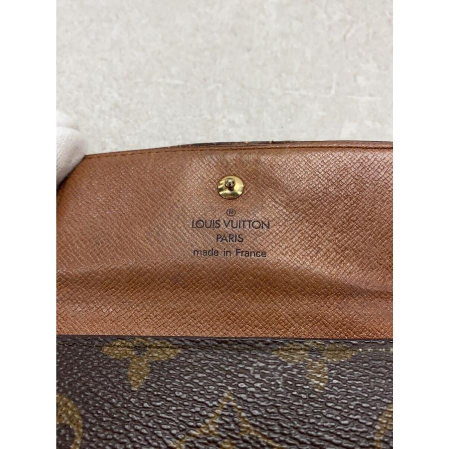 LOUIS VUITTON◆2つ折り財布/--/BRW/モノグラム/メンズ/M61652｜ssol-shopping｜03