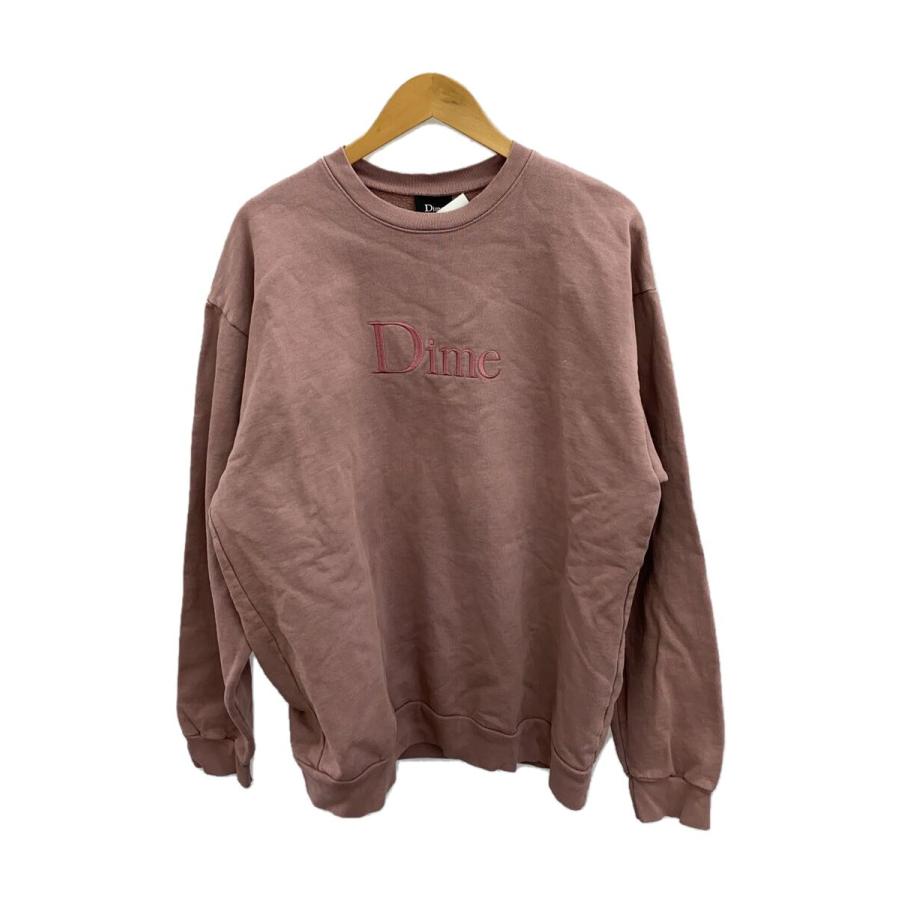 Dime◇スウェット/L/コットン/PNK/無地/ca59648 : セカンドストリート