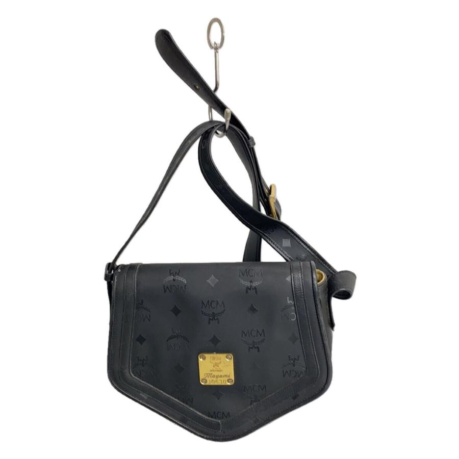 MCM◇ショルダーバッグ/--/BLK/総柄 : セカンドストリートYahoo!店