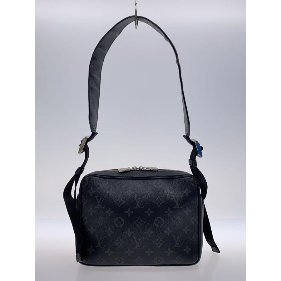 LOUIS VUITTON◇アウトドア・メッセンジャーPM_タイガラマ/PVC/BLK