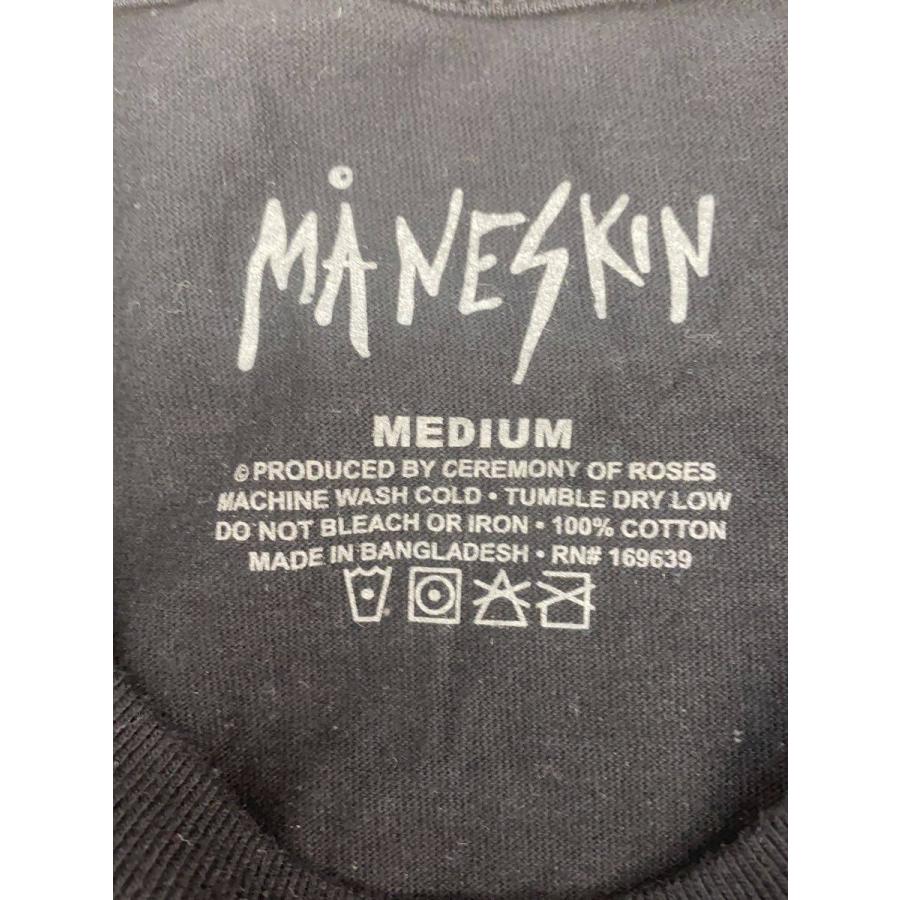 MANESKIN/漢字/Tシャツ/M/コットン/BLK/プリント// : セカンド