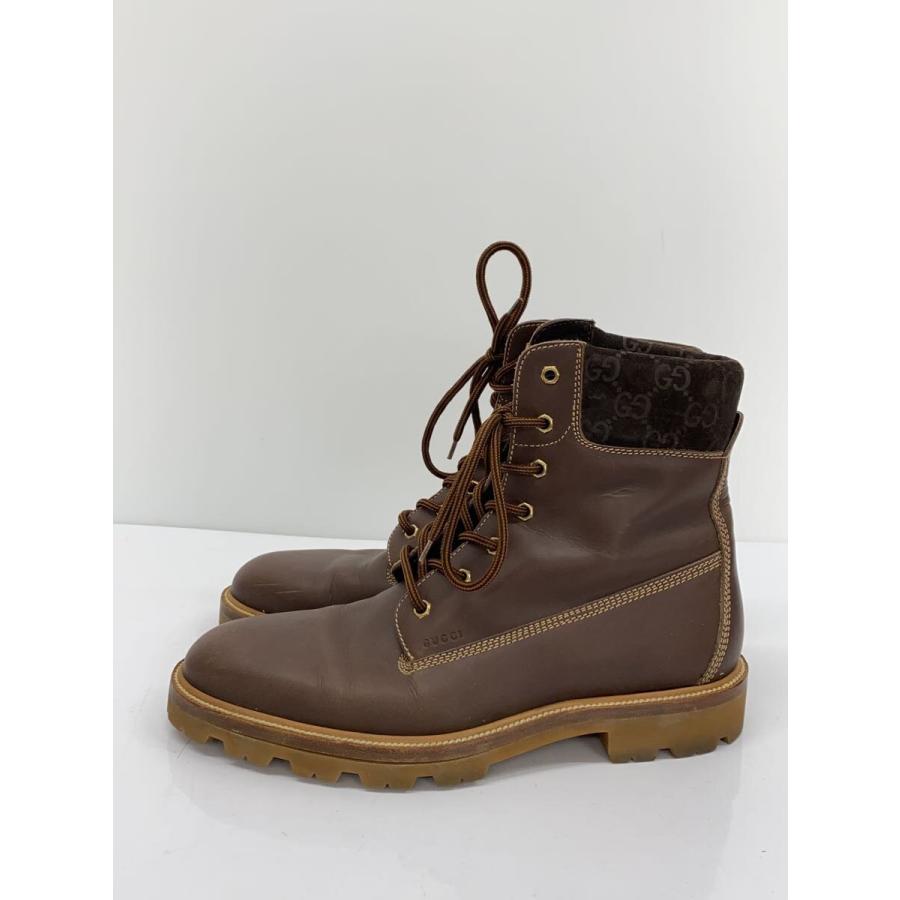 GUCCI◇レースアップブーツ/42.5/BRW/149969 : セカンドストリート