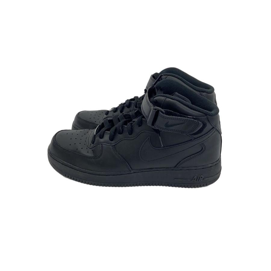 NIKE◇AIR FORCE 1 MID 07_エアフォース ミッド 07/28cm/BLK 