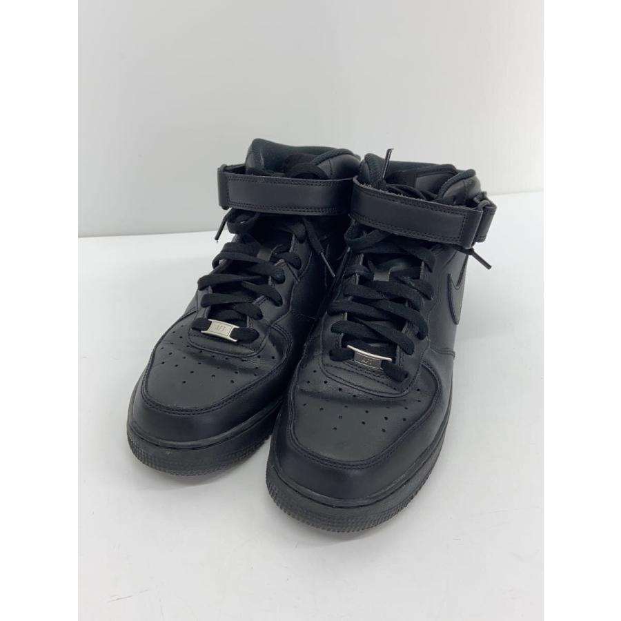 NIKE◇AIR FORCE 1 MID 07_エアフォース ミッド 07/28cm/BLK 