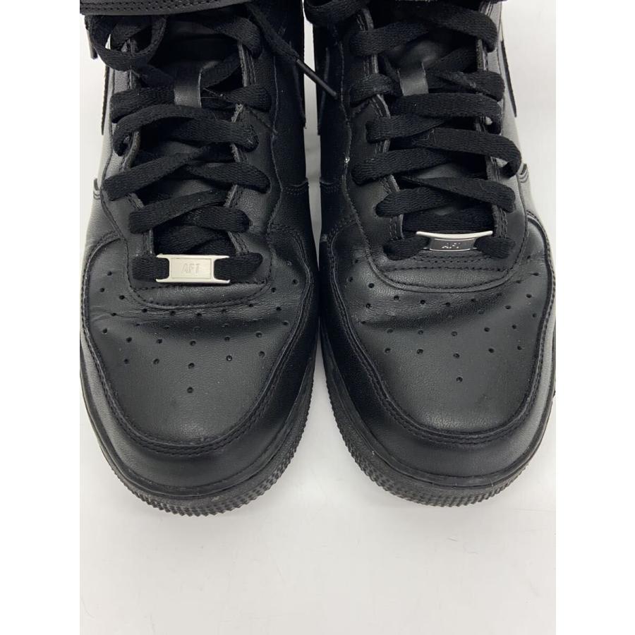 NIKE◇AIR FORCE 1 MID 07_エアフォース ミッド 07/28cm/BLK 