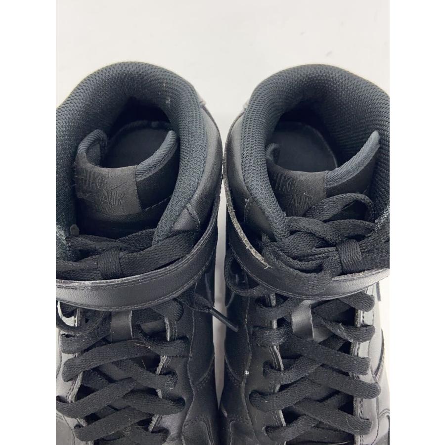 NIKE◇AIR FORCE 1 MID 07_エアフォース ミッド 07/28cm/BLK 