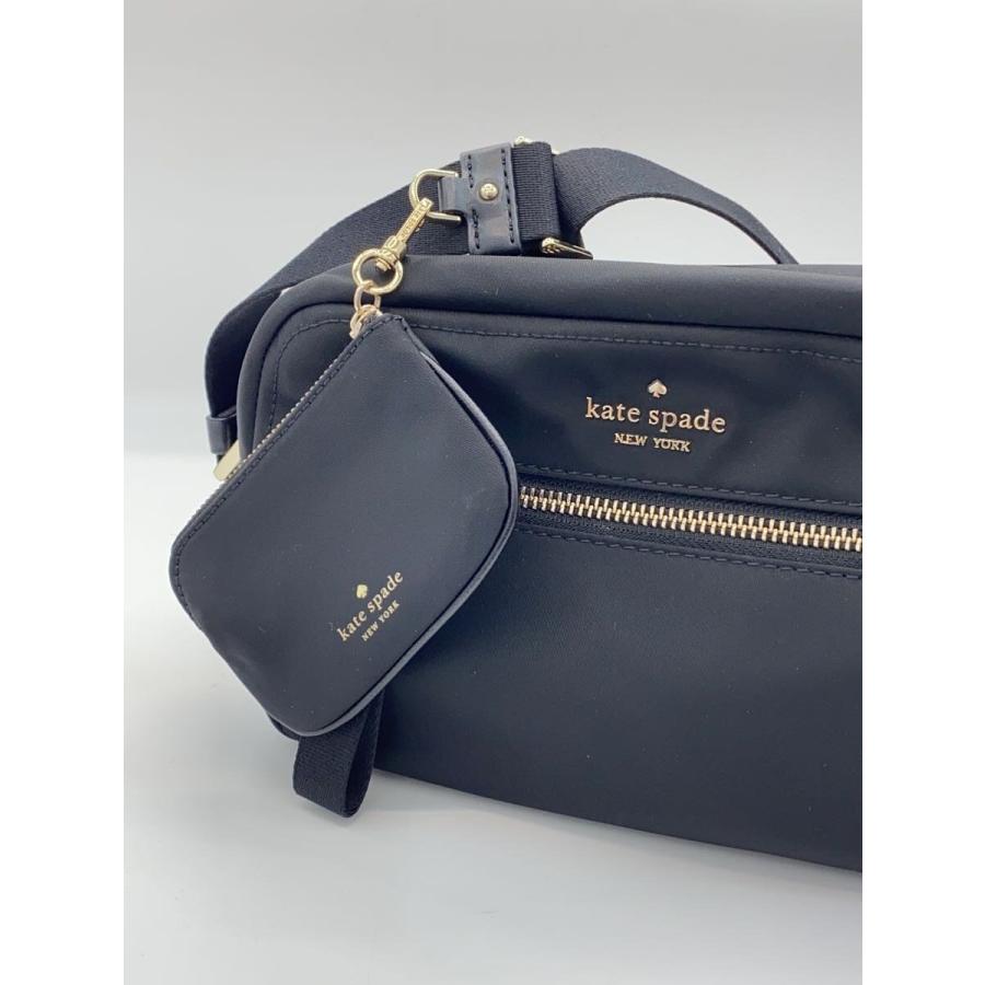 kate spade new york◇チェルシー ショルダーバッグ/ナイロン/BLK