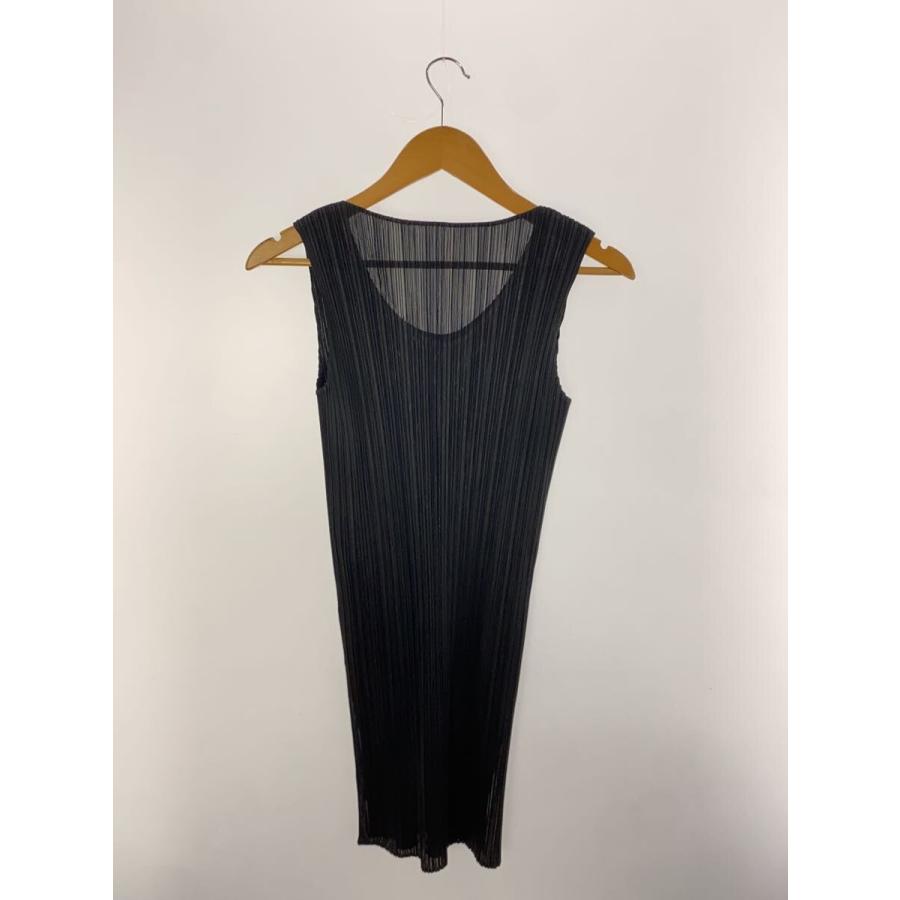 PLEATS PLEASE ISSEY MIYAKE◇ノースリーブワンピース/3/ポリエステル