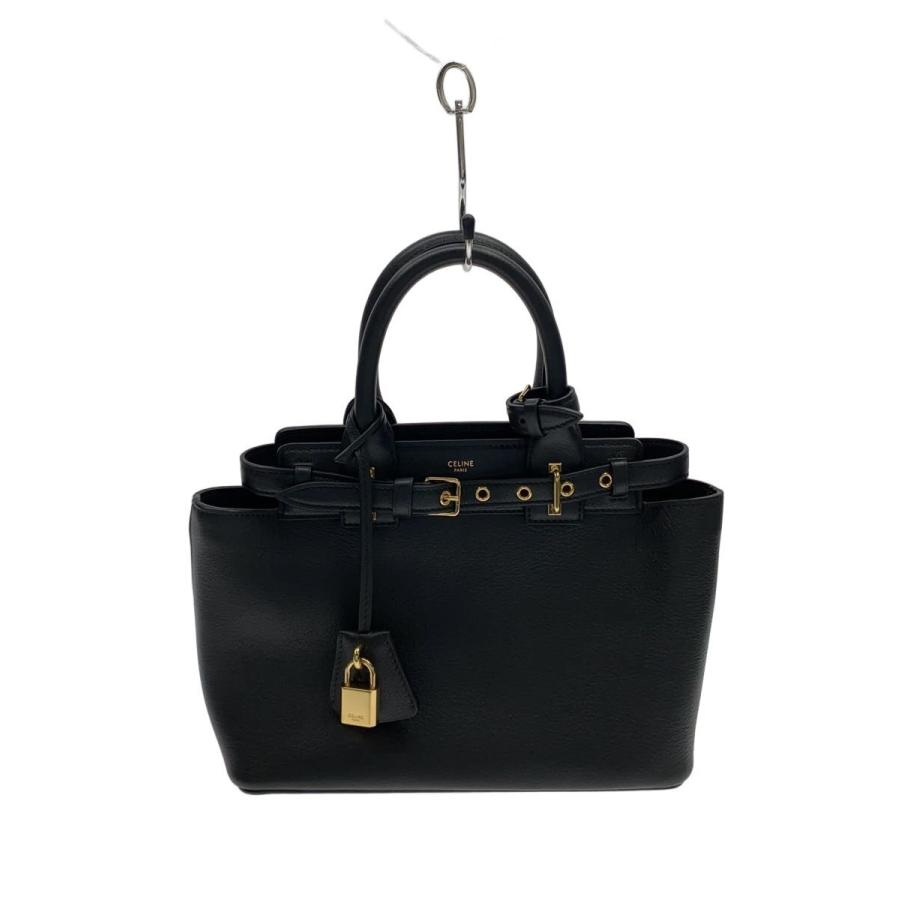 CELINE◇ティーンコンティショルダーバッグ/サプルカーフスキン/レザー
