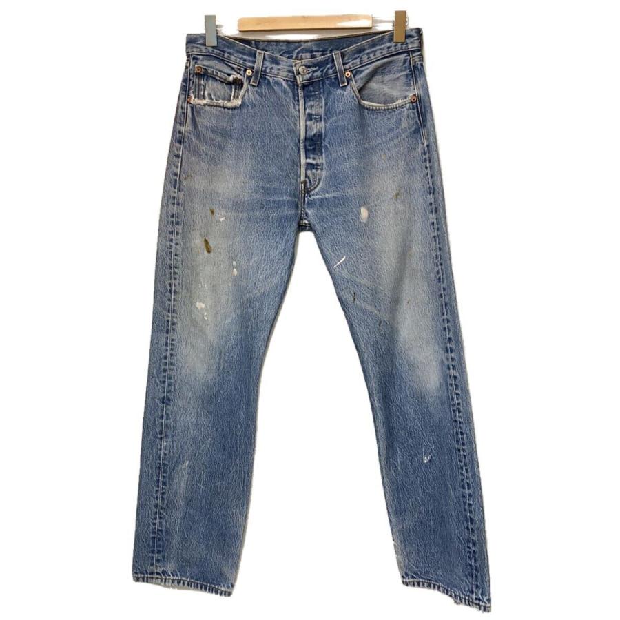 Levi's◇00s/コロンビア製/ボタン裏689/ペイントデニムパンツ/34