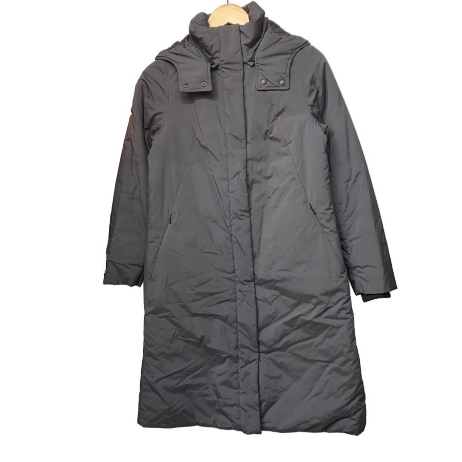 DANSKIN◇中綿コート/フード着脱可/M/ポリエステル/GRY/無地/DD36309