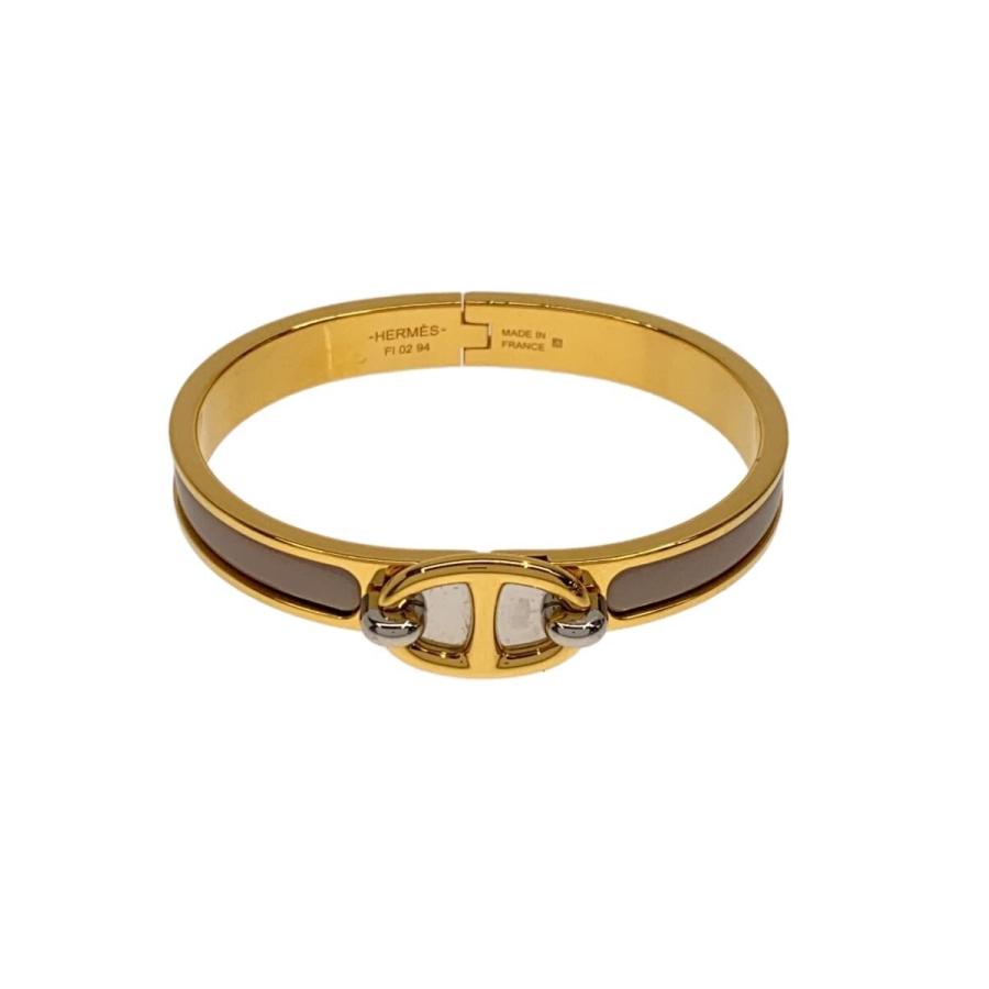 新品未使用　HERMES エルメス　ミニクリックシェーヌダンクル　ローズ HERMES◇シェーヌダンクル/ミニクリック/ブレスレット/ローズカンダー