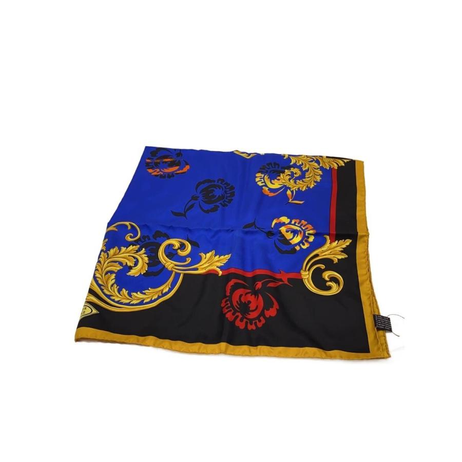 VERSACE◇ATELIER VERSACE/イタリア製/スカーフ/シルク/マルチカラー