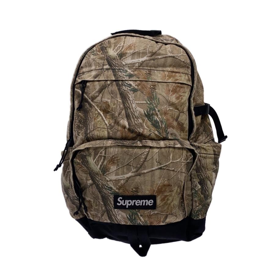 Supreme◇25FW/DENIM BACKPACK REALTREE AC CAMO/リュック/コットン
