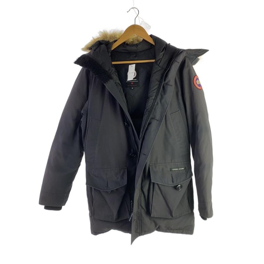 CANADA GOOSE◇ダウンジャケット/L/ポリエステル/BLK/無地/68F8490