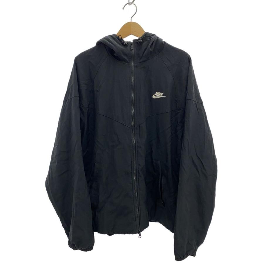 NIKE◇ナイロンジャケット/XXL/ナイロン/BLK/FB8619-010 : セカンド